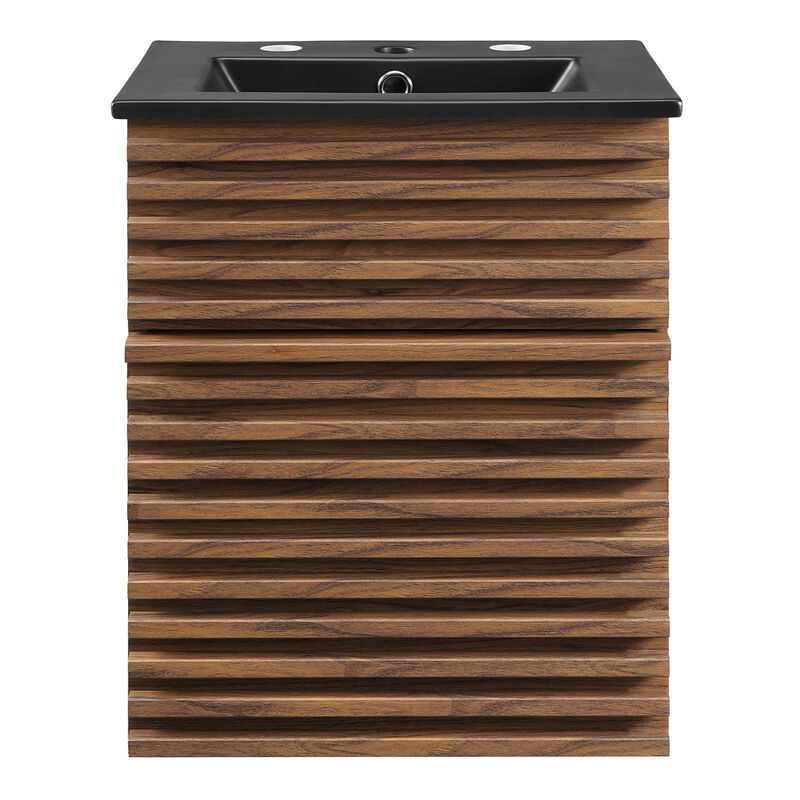 Render 18" Wall-Mount Bathroom Vanity image number 3