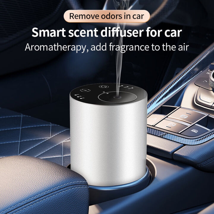 Portable Rechargeable Waterless Scent Diffuser for Cars
