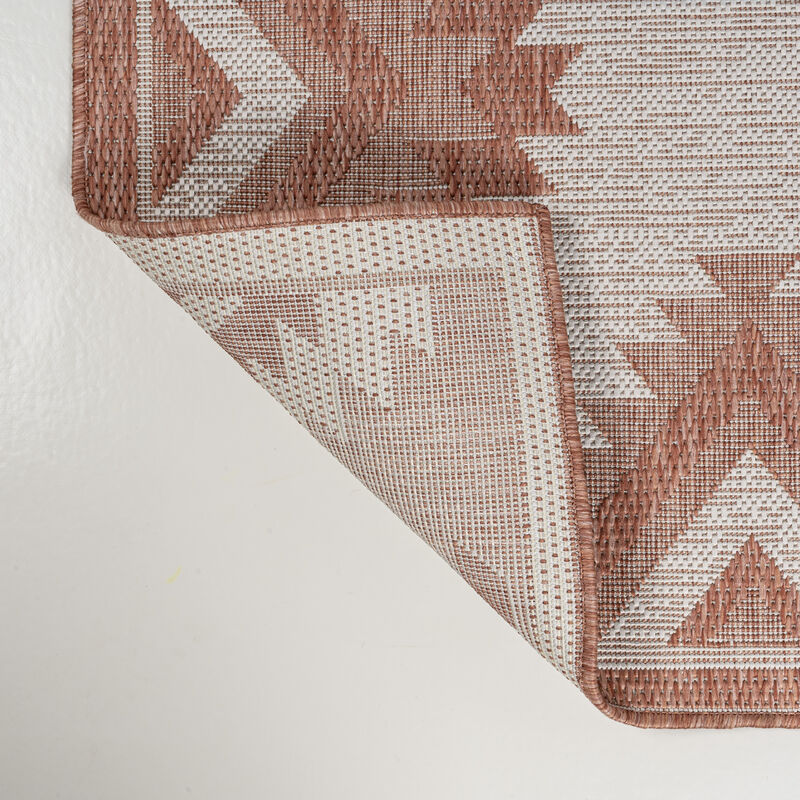 Lior Geometric Moroccan Diamond Indoor/Outdoor Area Rug