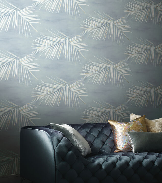 Endless Summer Blue Peel & Stick Wallpaper