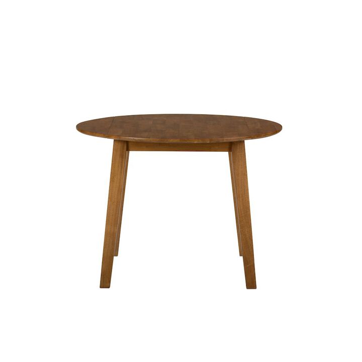 Jofran Simplicity Solid Wood Classic Round Drop-leaf Table