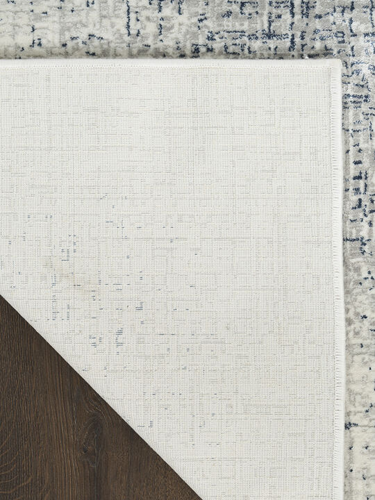 Grand Street GRN03 Ivory/Blue 9' x 12' Rug