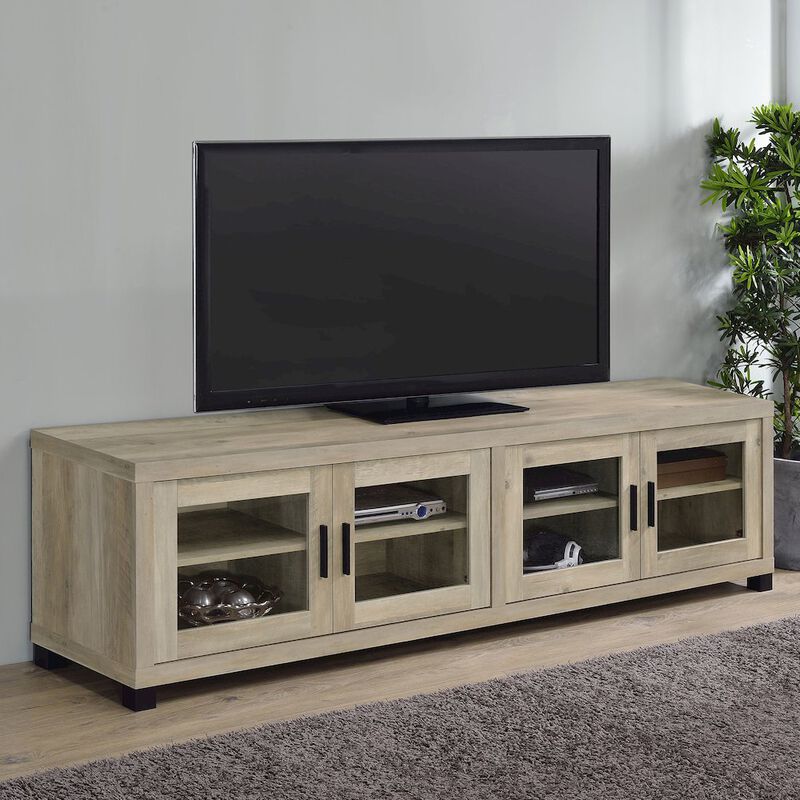 Coaster Co. of America Sachin 4-door Engineered Wood 79 TV Stand