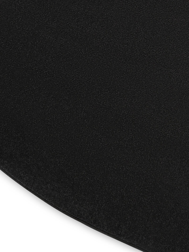 Nourison Essentials NRE01 Black 4' x Round Rug image number 4
