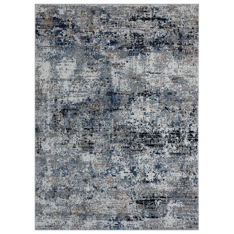 United Weavers Eternity Barcelona Blue Area Rug 5'3 x 7'2