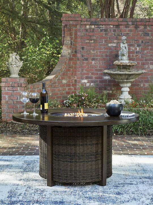 Drakes Beach Outdoor Fire Pit Table