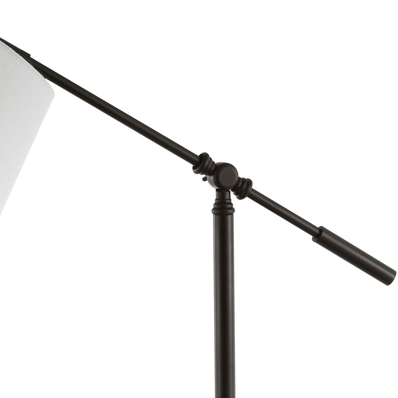 Troy Classic Contemporary Iron LED Task Lamp with USB Charging Port