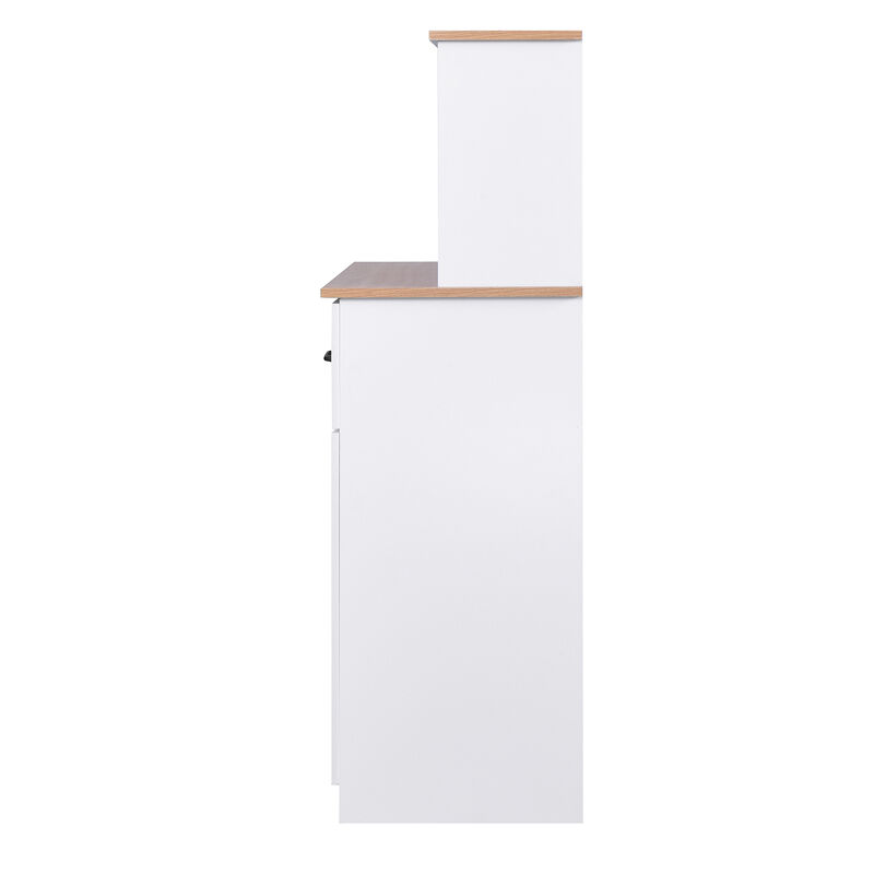 Hebjup White Pantry Storage image number 6