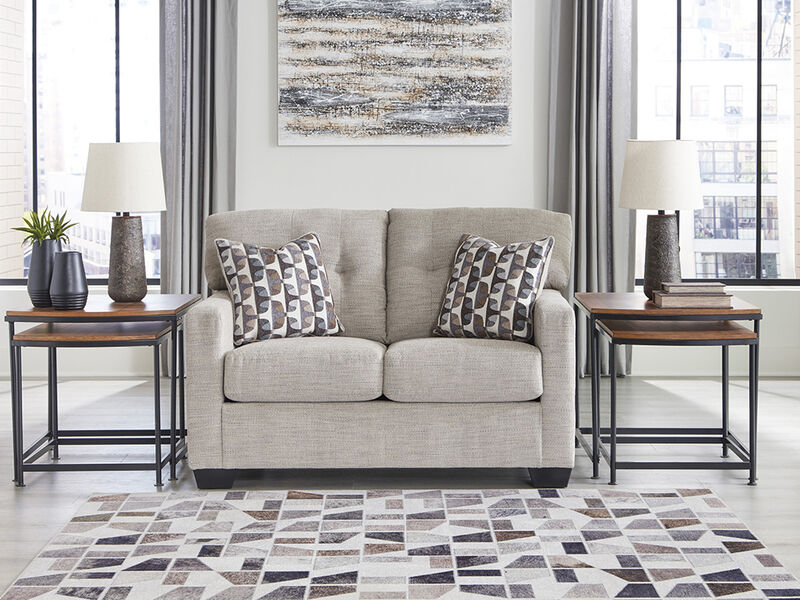 Mahoney Pebble Loveseat