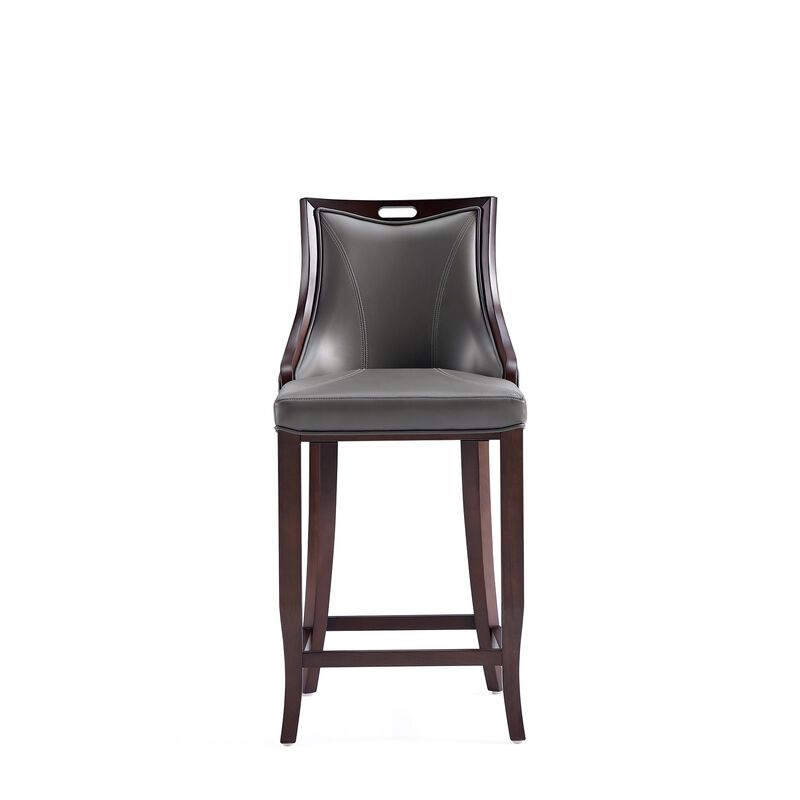 Emperor Gray Bar Stool