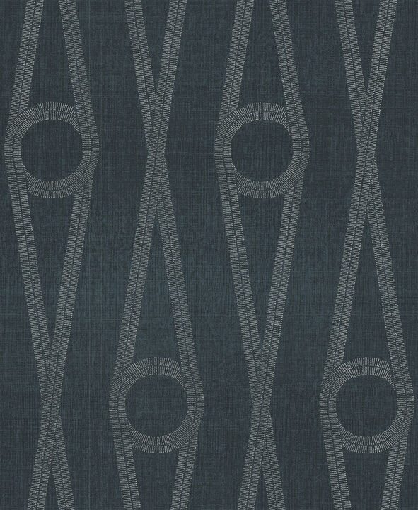 Henlein Indigo Wallpaper