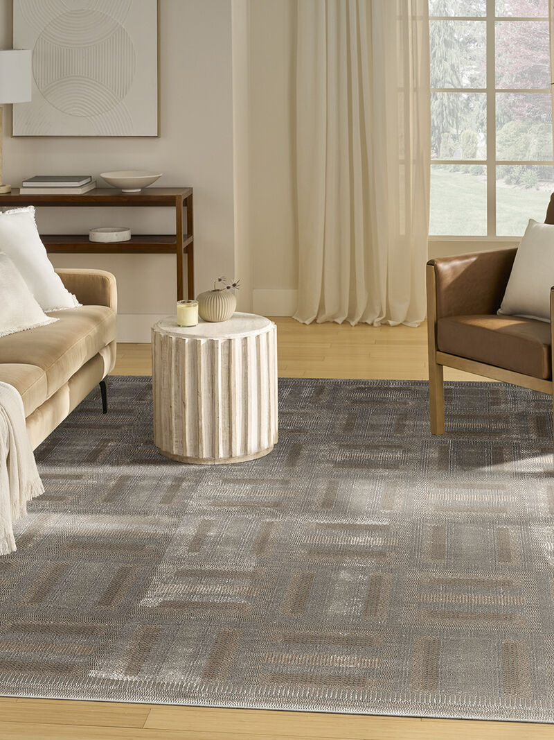 Nordic NRC11 Gray/Multicolor 8' x 10' Rug