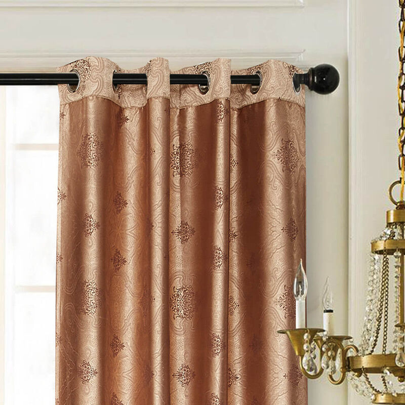 Dolce Mela Window Semi-Blackout Curtain / Drape Panel