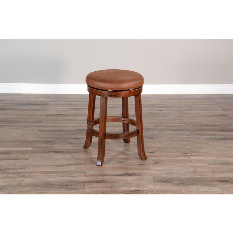 Sunny Designs Counter Swivel Stool, Cushion Seat