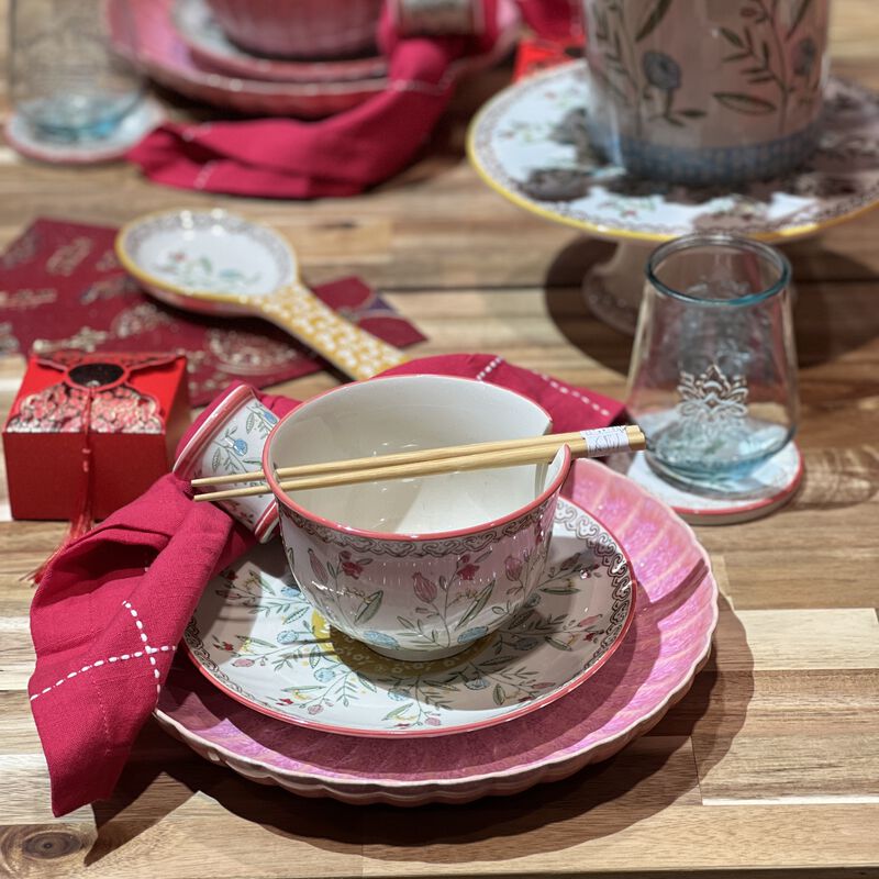Euro Ceramica Ella Single-Serve Ramen & Meal Bowl Set image number 3