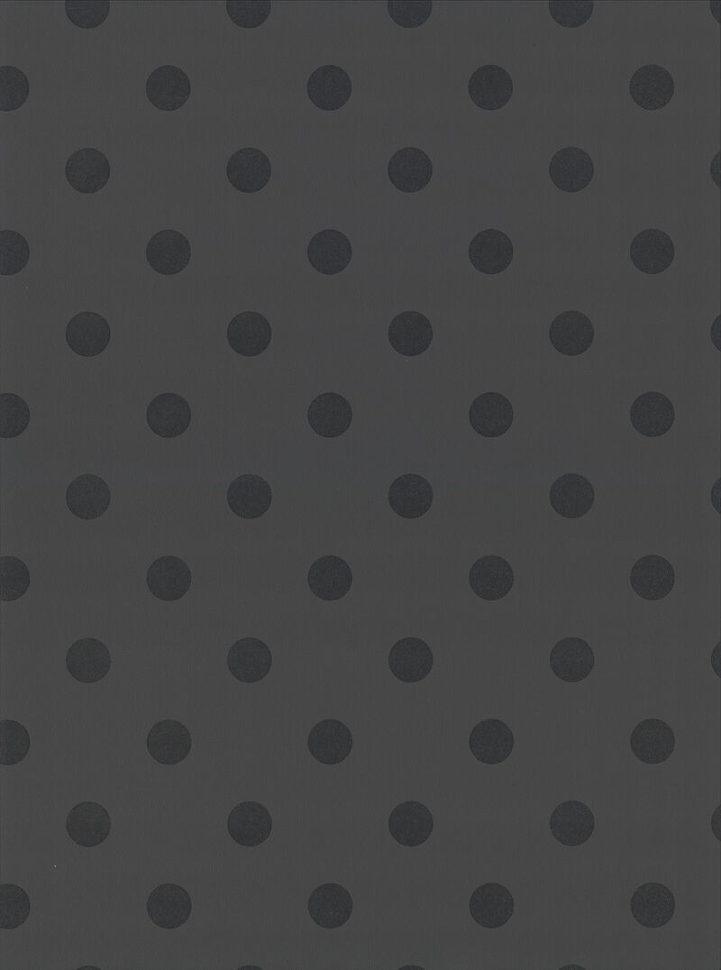 Debra Grey Matte Polka Dot Wallpaper image number 0