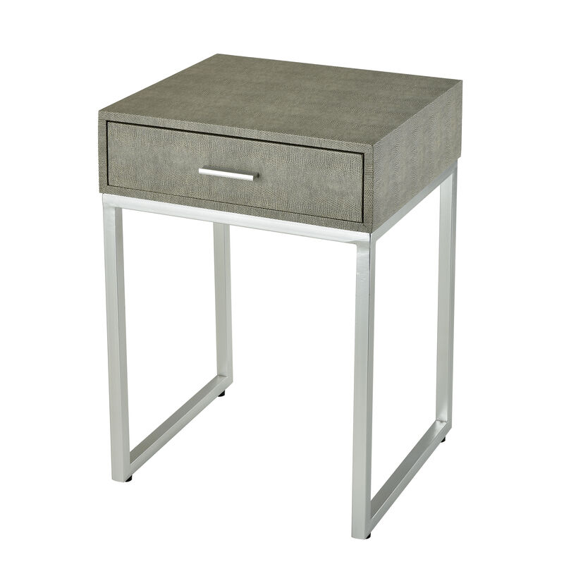 Les Revoires Grey Accent Table image number 1