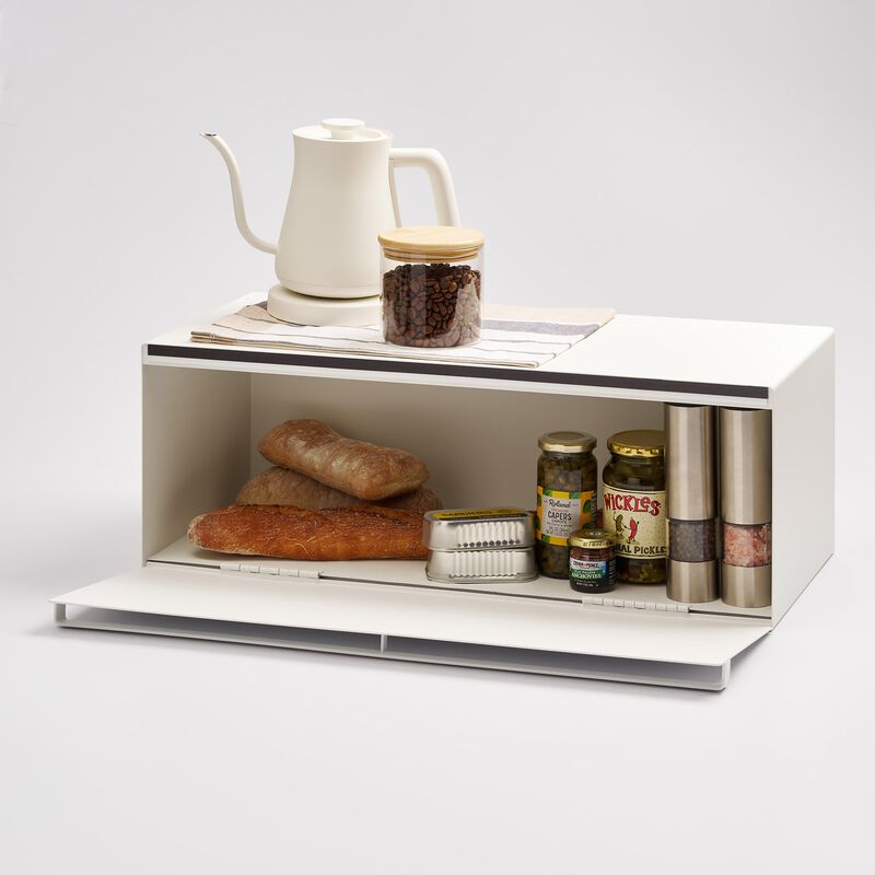 Bread Box - Wide - Steel image number 6