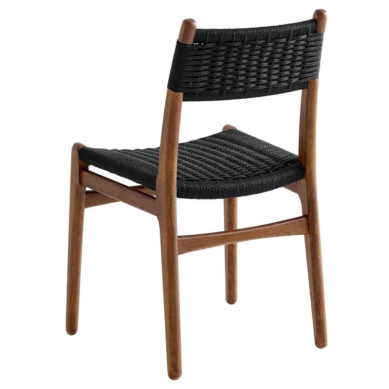 Wynn Rope and Wood Dining Side Chairs Set of 2 image number 7