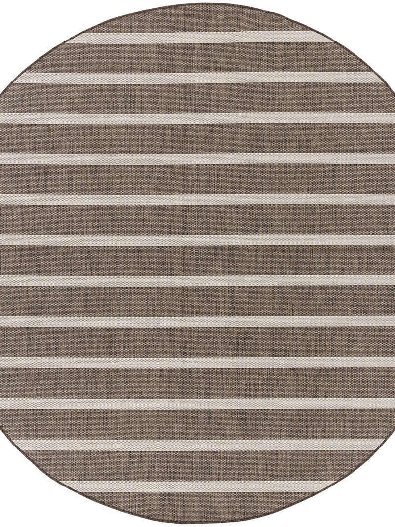 Positano POS03 Natural/Ivory 8' x Round Rug