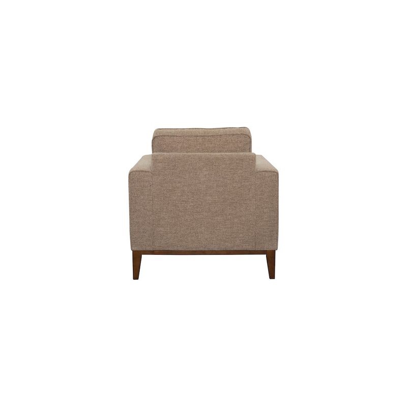 Porter Designs Annie Wood Trim Chair, Cream image number 2