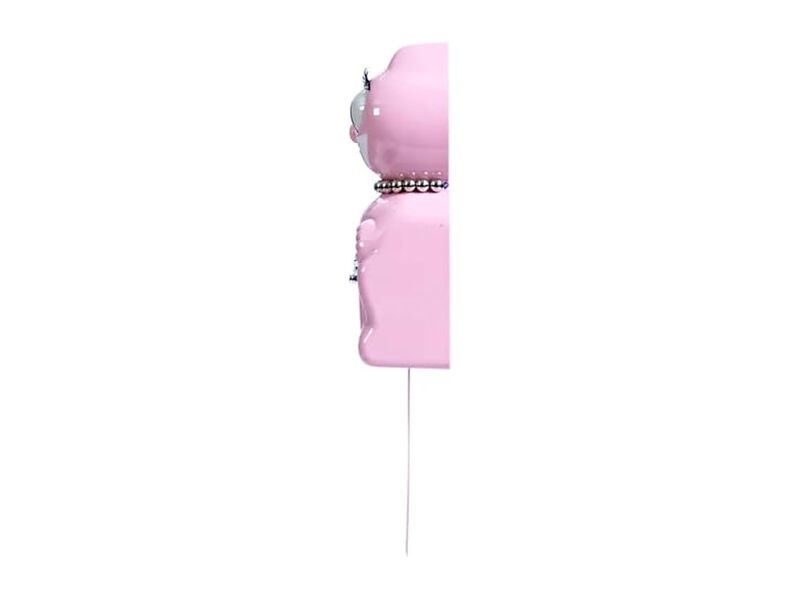 Retro Pink Lady Wall Clock Home Decor image number 3
