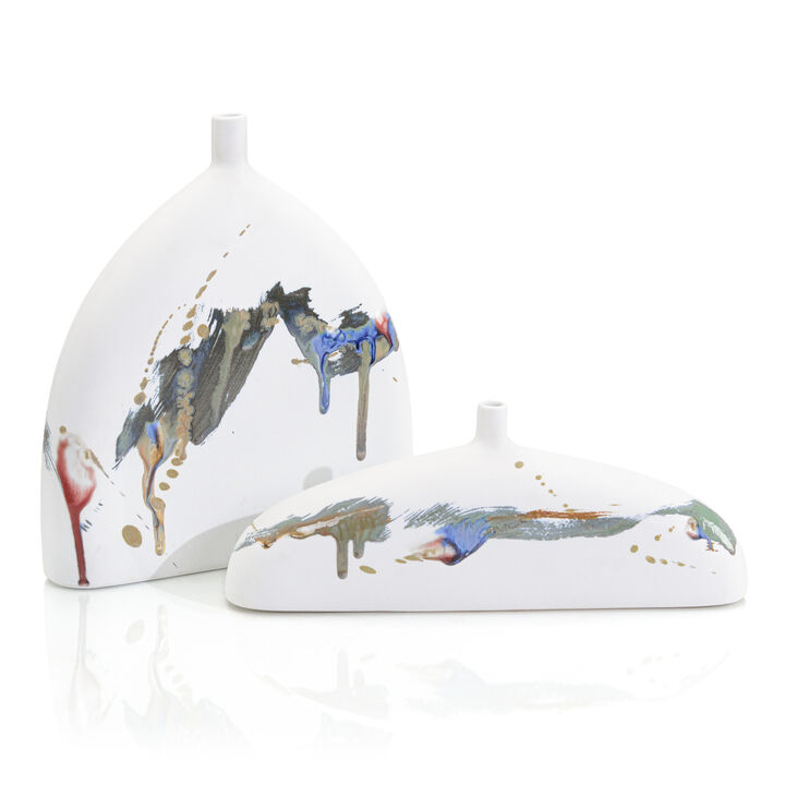 Splash of Color Vases