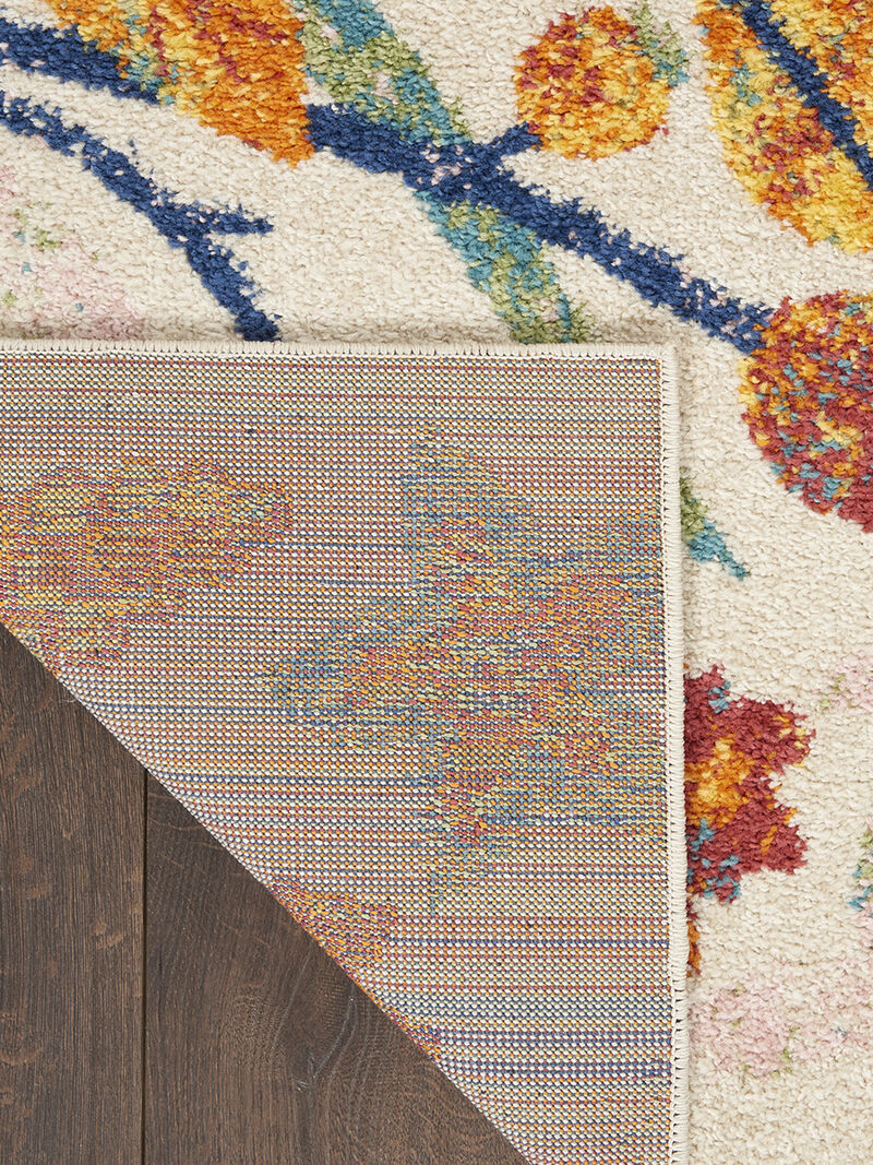 Allur ALR09 Ivory/Multicolor 2' x 3' Rug