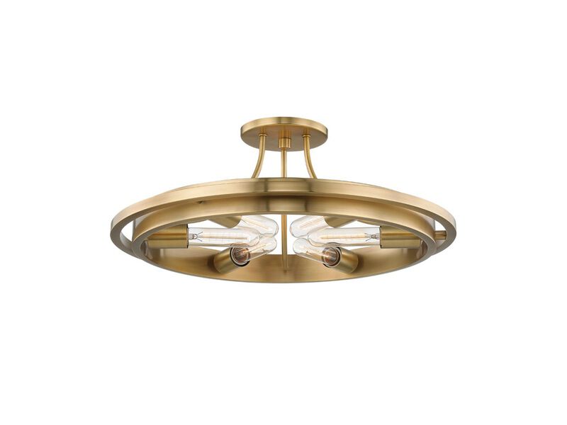 Chambers Semi Flush Mount Light image number 0