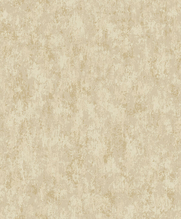 Haliya Champagne Metallic Plaster Wallpaper