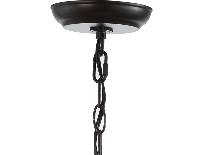 Stella Moravian Star Metal/Clear Glass LED Pendant