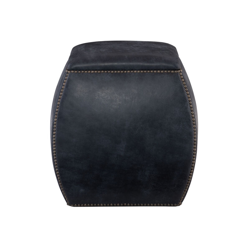 Delta Leather Ottoman