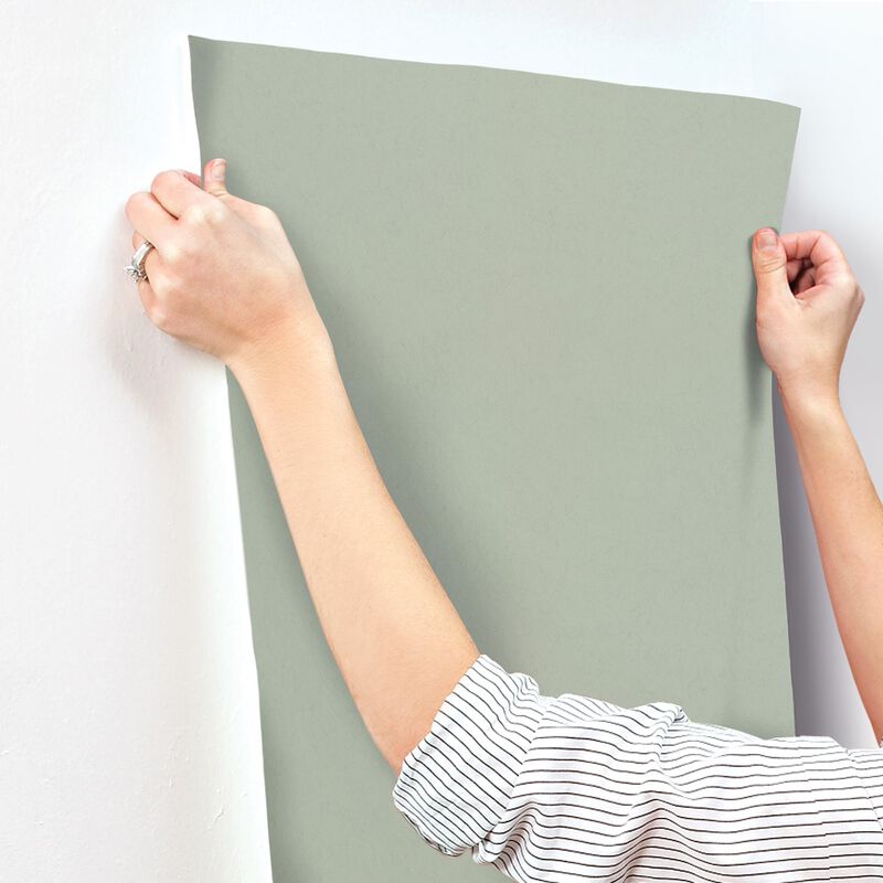 Parget V&Atilde;&yen;r Light Green Textured Wallpaper (Double Roll) image number 4