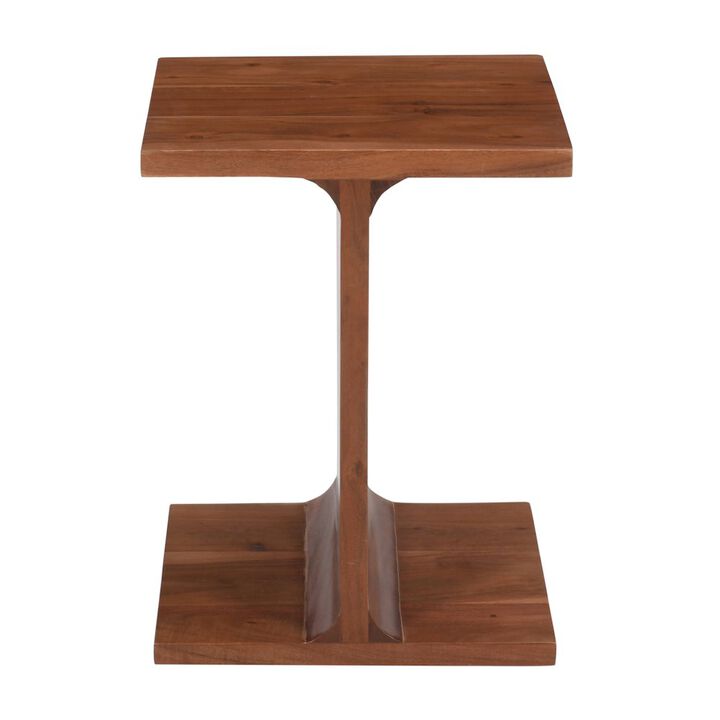 Jofran Idiom Solid Wood Modern Accent End I-Table