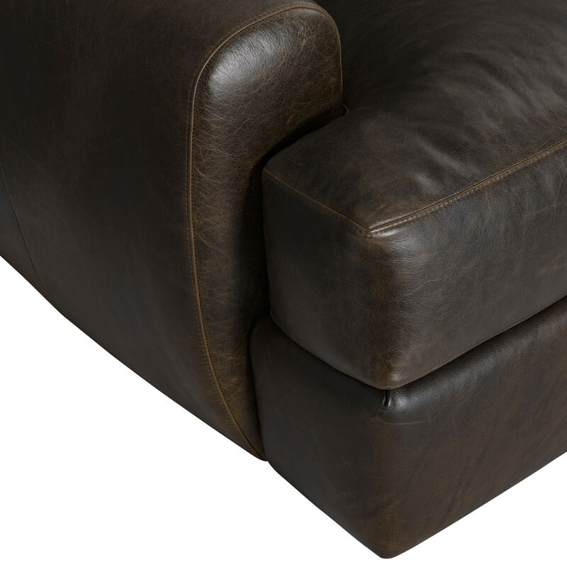 Cameron Leather Sofa image number 4