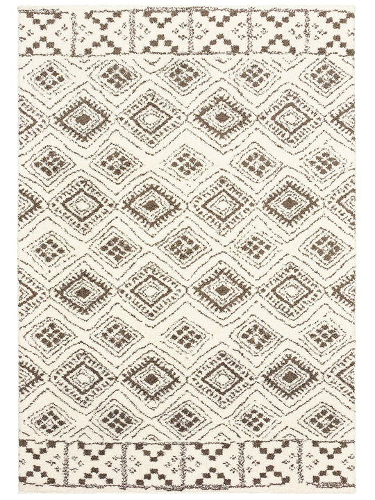 Verona 5'3" x 7'6" Ivory Rug