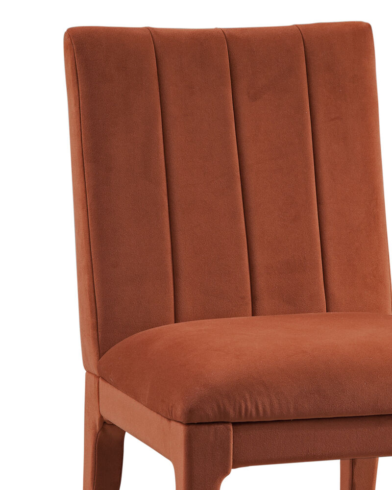 Brianne Burnt Orange Dining Chairs (Set of 2)