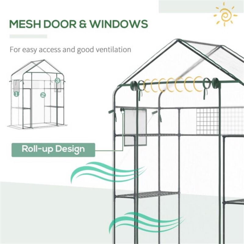 Greenhouse for Year-Round Gardening & Plant Growth
