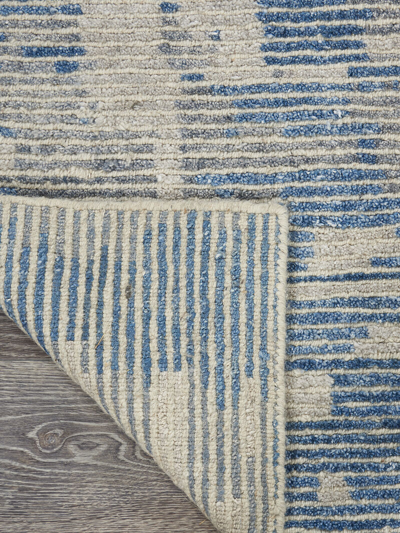 Ellora ELL01 Blue 7'9" x 9'9" Rug