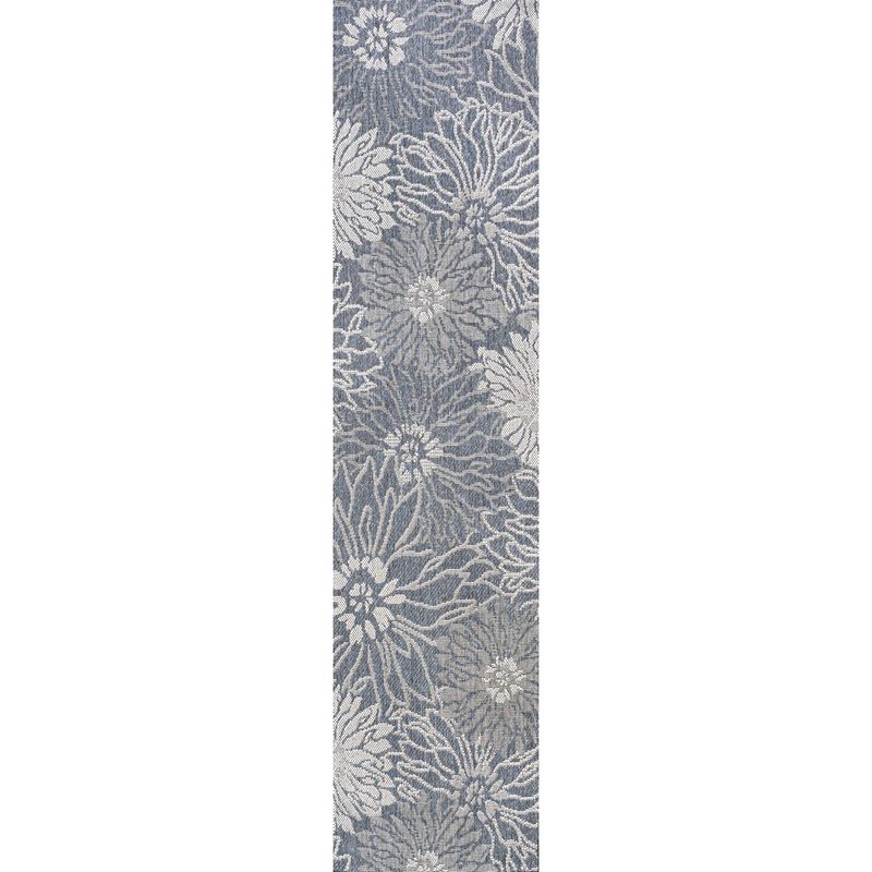 Bahamas Modern All Over Floral Indoor/Outdoor Area Rug