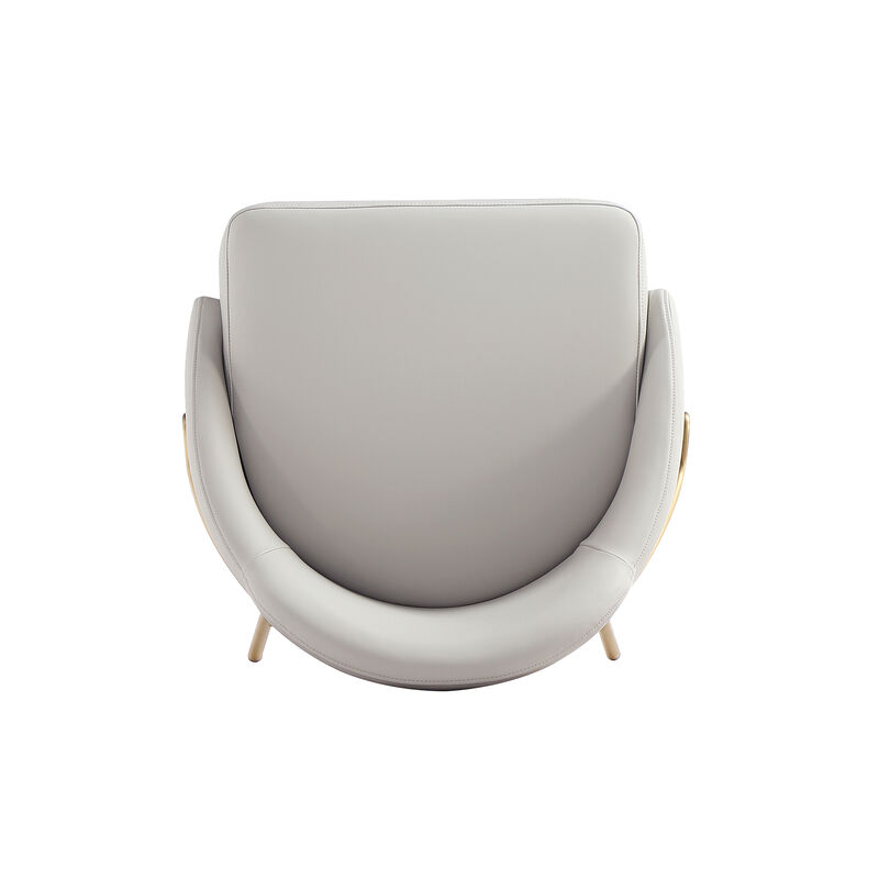 Gracie Barstools in Gray and Gold (Set of 3)