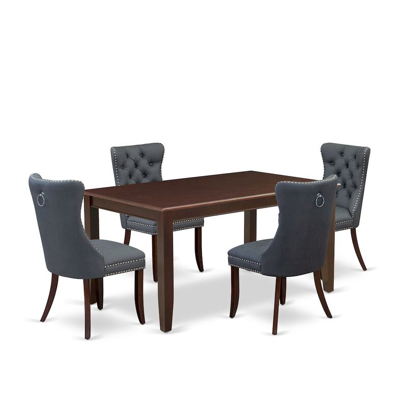 5 Piece Dining Set Consists of a Rectangle Kitchen Table