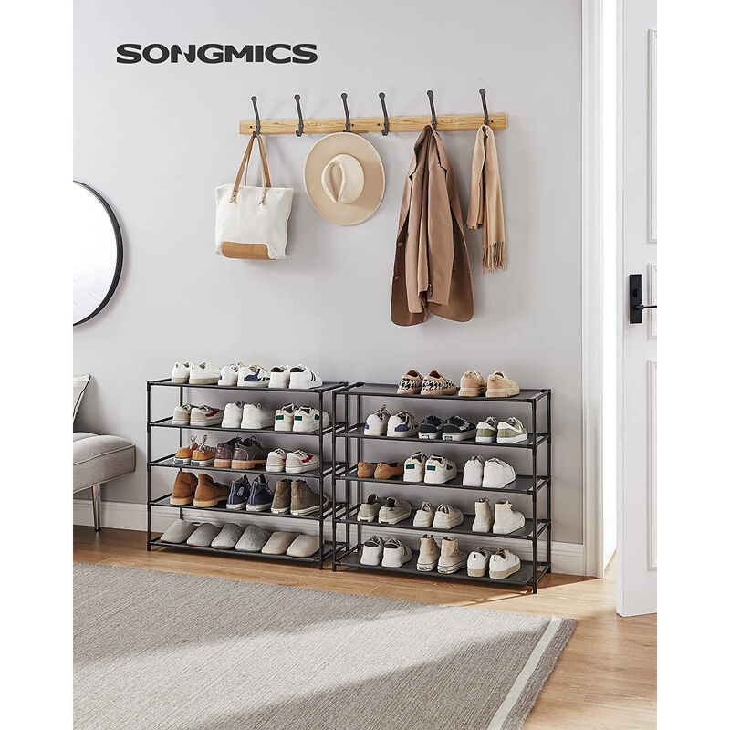 10-Tier Shoe Rack - Versatile Shoe Storage Organizer for Efficient Space Management
