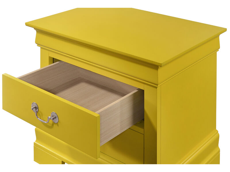 Louis Philippe 2-Drawer Nightstand (24 in. H X 22 in. W X 16 in. D)