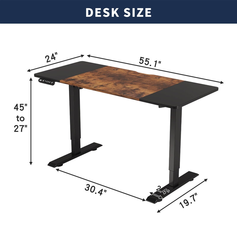 Tekerd Adjustable Desk image number 2
