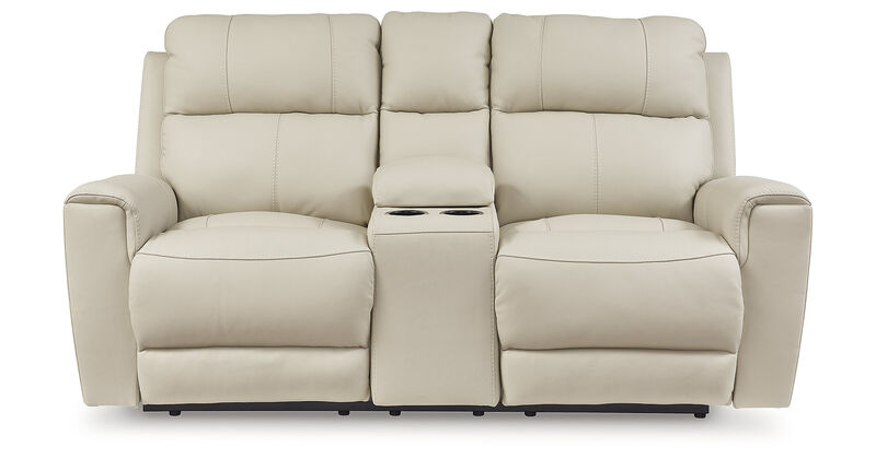Dahlmoore Power Recline Loveseat W/Console
