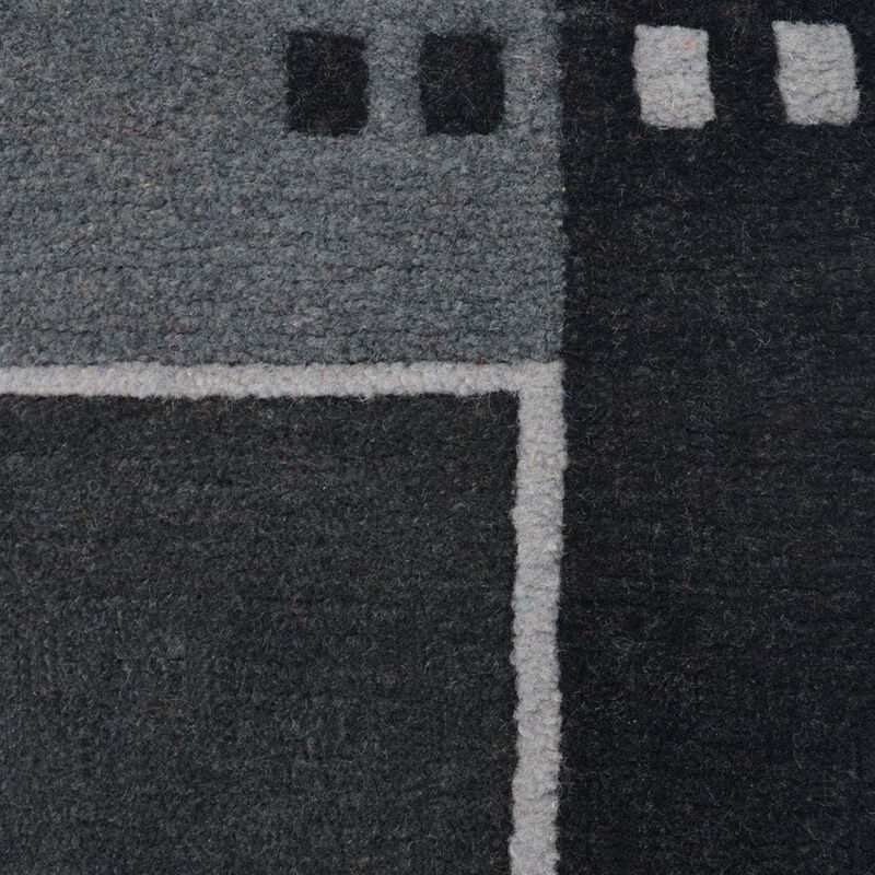 Rugsotic Carpets Hand Knotted Tibbati Wool Size Area Rug Contemporary Size T00205 image number 4
