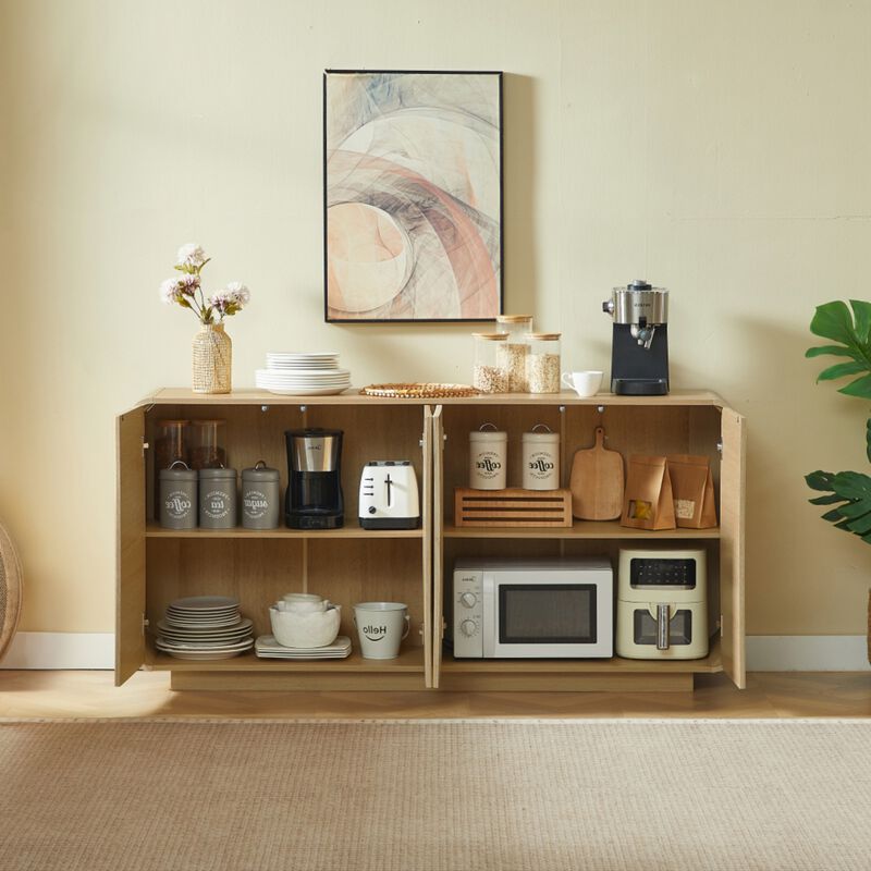 Fobrur Sideboard Buffet Storage Cabinet image number 2
