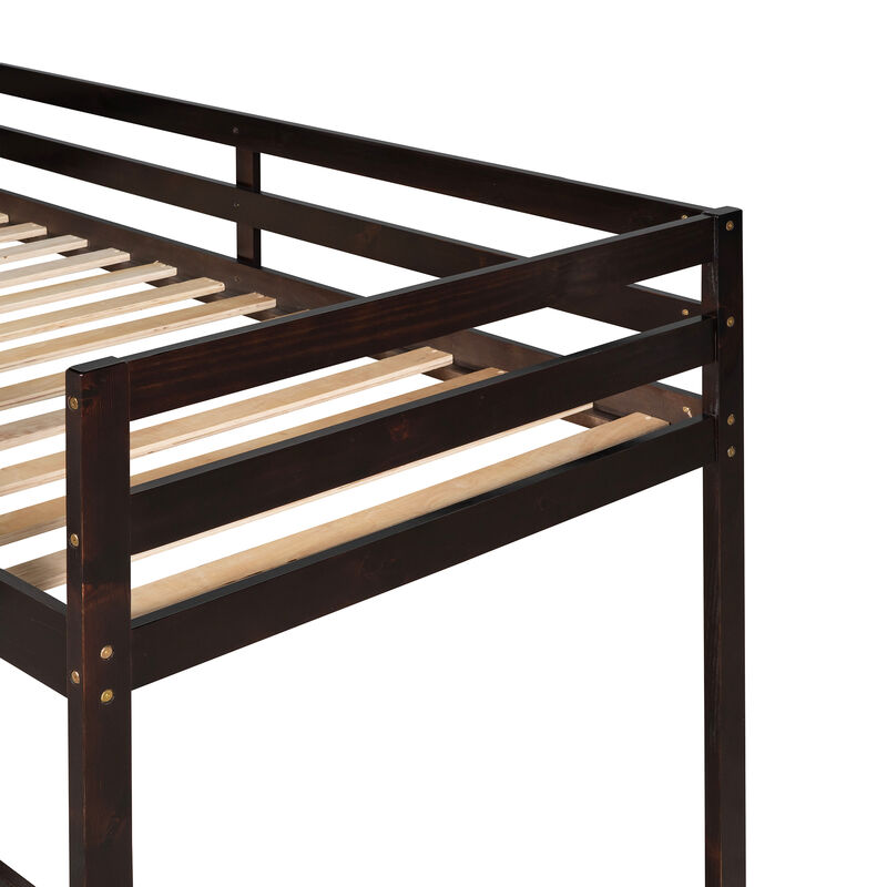 Merax Loft Bed with Slide image number 6