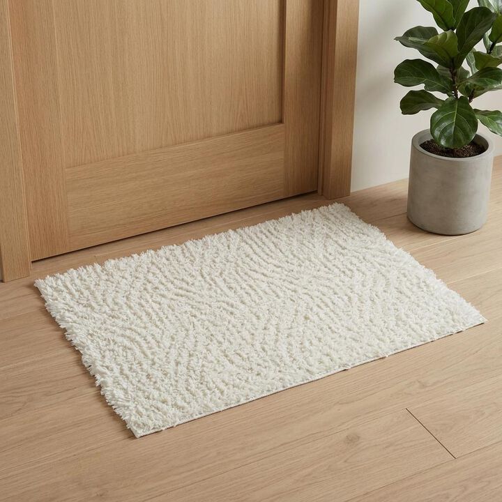 HomeRoots Abstract Power Loom Area Rug